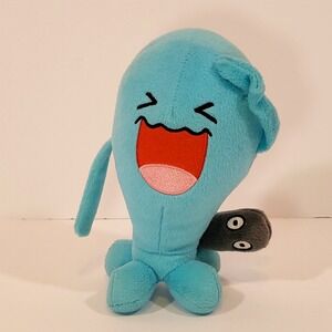 Pokémon Wobbuffet Plush 7" Blue Stuffed Animal Toy Collectible EUC No Tags